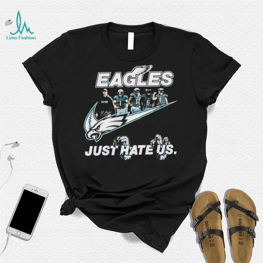 NFL Philadelphia Eagles Nike Just Hate Us Shirt NFL Philadelphia Eagles Nike Just Hate Us Shirt