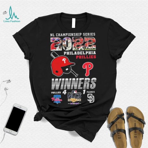 NL Championship Series 2022 Philadelphia Phillies Winners 4 1 San Diego Padres Shirt