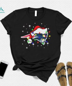 New England Patriots Santa Hat Christmas Light Shirt