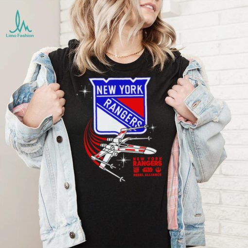 New York Rangers Star Wars Rebel Alliance logo 2022 shirt