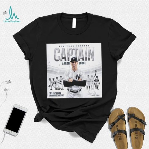 New York Yankees Captain Aaron Judge Shirt