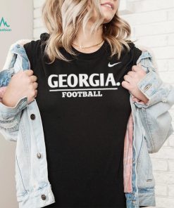 Nike Georgia Bulldogs Football logo 2022 shirt2