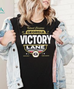 Nike National Champions Georgia Victory Lane 2021 how ’bout them Dawgs logo shirt