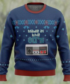 Nintendo made in the 80s Ugly Christmas Sweater