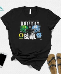 North Carolina Tar Heels vs Oregon Ducks Holiday Bowl 2022 Shirt