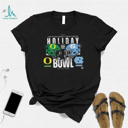 North Carolina Tar Heels vs Oregon Ducks Holiday Bowl 2022 Shirt