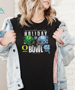 North Carolina Tar Heels vs Oregon Ducks Holiday Bowl 2022 Shirt