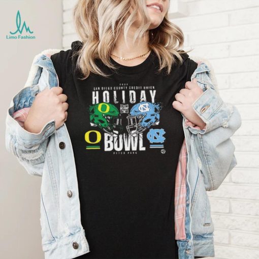 North Carolina Tar Heels vs Oregon Ducks Holiday Bowl 2022 Shirt