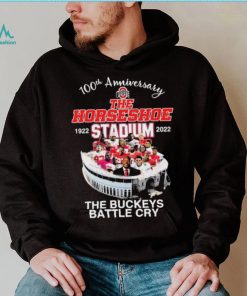 Official 100th Anniversary The Horseshoe 1922 Stadium 2022 The Buckeye Battle Cry Shirt