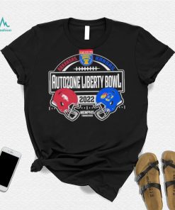 Official Arkansas Razorbacks 2022 Liberty Bowl Match up Shirt3
