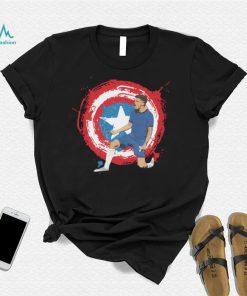 Official Christian Pulisic Captain America T shirt Navy