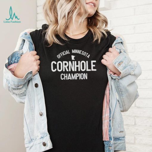 Official Minnesota Cornhole champion vintage shirt