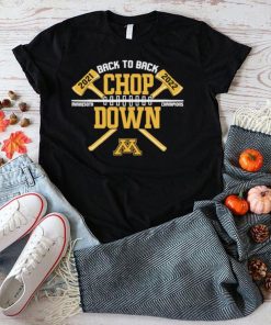 Official Minnesota Golden Gophers Back To Back Paul Bunyan Axe Winner 2021 2022 Shirt