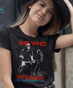 Official The Who Hits Back 2022 North American Tour T Shirt