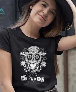 Official official will wood skull retro design t shirt