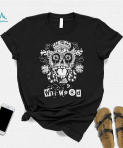 Official official will wood skull retro design t shirt