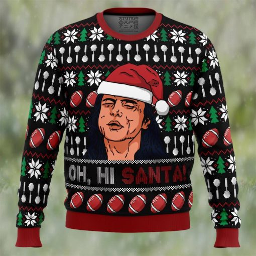 Oh, Hi Santa The Room Ugly Christmas Sweater