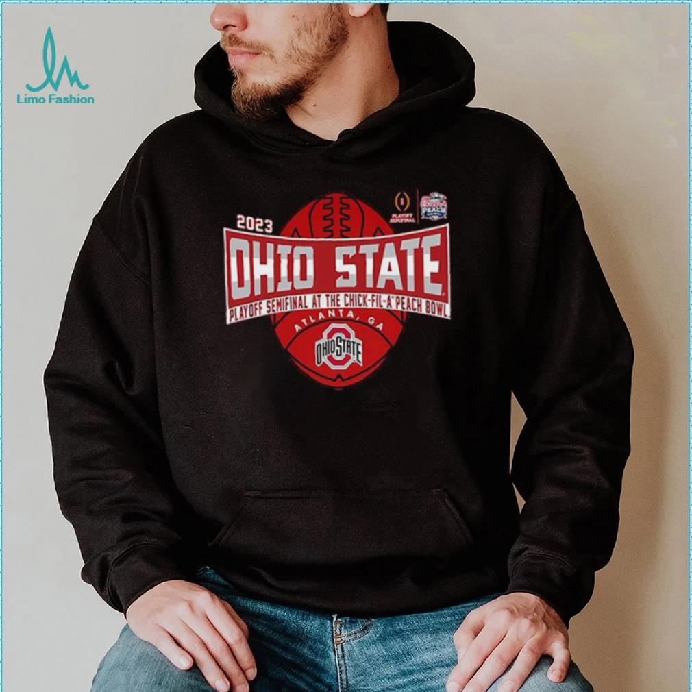 Ohio State Buckeyes 2023 CFP Semifinals Chick fil a Peach Bowl Shirt Ohio State Buckeyes 2023 CFP Semifinals Chick fil a Peach Bowl Shirt