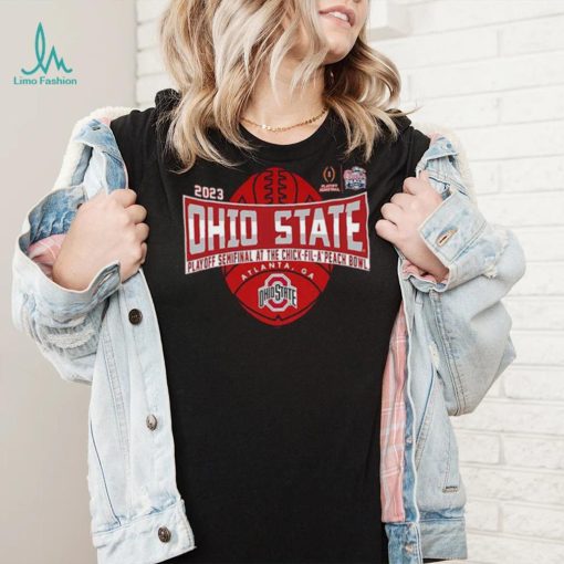 Ohio State Buckeyes 2023 CFP Semifinals Chick fil a Peach Bowl Shirt