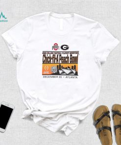 Ohio State Buckeyes Vs Georgia Bulldogs CFP Semifinals Chick fil a Peach Bowl December 31, 2022 Atlanta Shirt