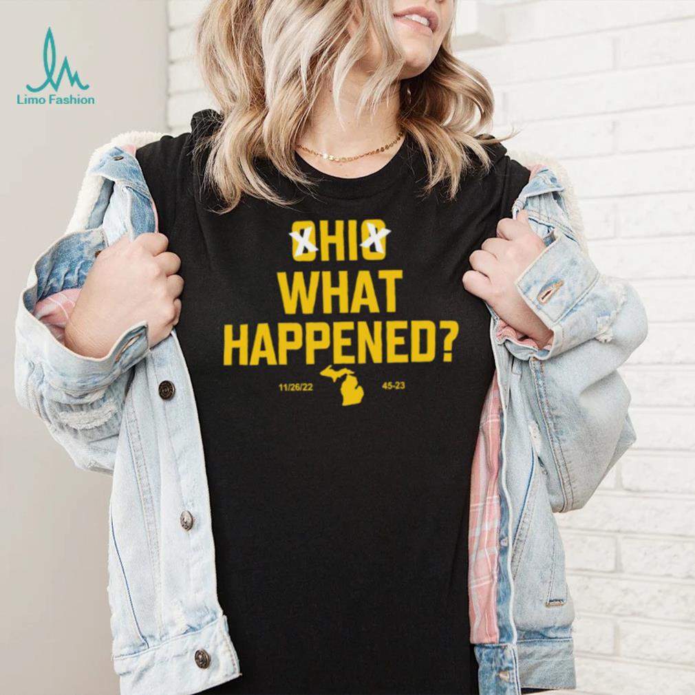 Ohio what happened 16 26 22 45 23 t shirt Ohio what happened 16 26 22 45 23 t shirt