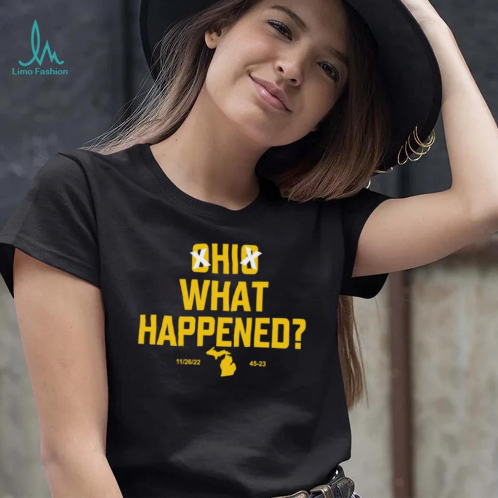 Ohio what happened 16 26 22 45 23 t shirt Ohio what happened 16 26 22 45 23 t shirt
