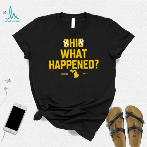 Ohio what happened 16 26 22 45 23 t shirt