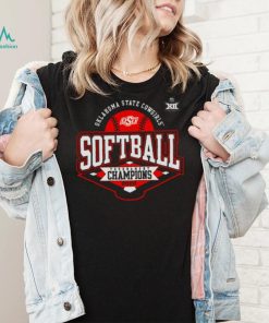 Oklahoma State Cowgirls 2022 Big 12 Softball Conference Tournament Champions T Shirt