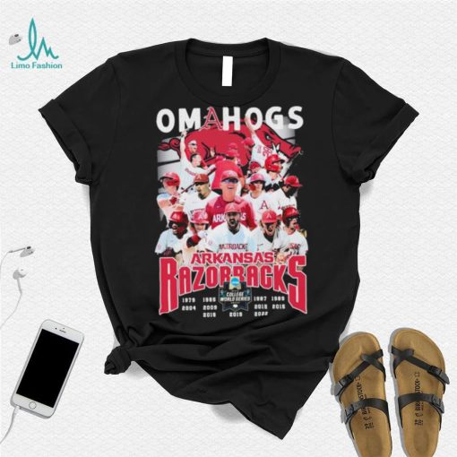 Omahogs Arkansas Razorbacks College World Series Shirt