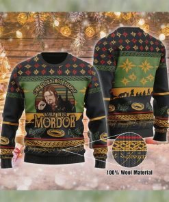 One Does Not Simply Walking Into Mordor Christmas Sweat