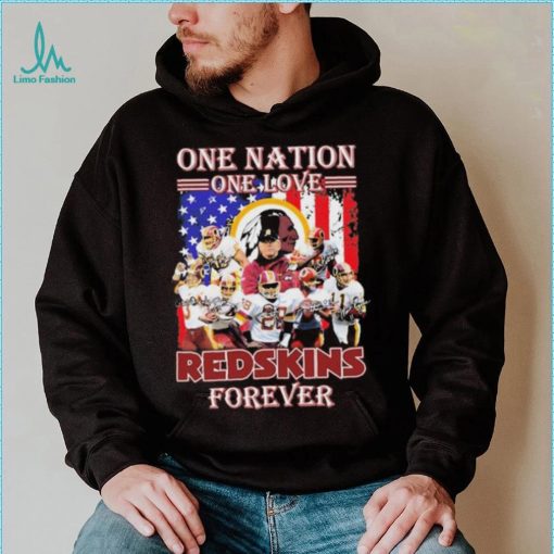 One Nation One Love Redskins Forever Shirt