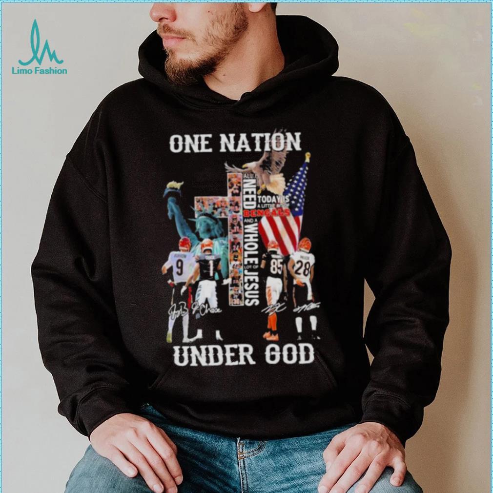One Nation Under God Cincinnati Bengals 2022 Shirt One Nation Under God Cincinnati Bengals 2022 Shirt