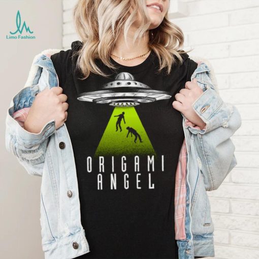 Origami angel UFOs t shirt