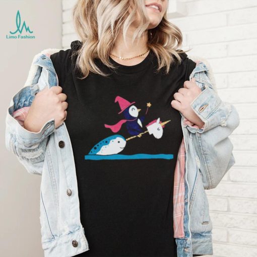 Original unicorns And Penguin Playing shirt