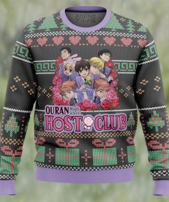 Ouran High School Alt Ugly Christmas Sweater