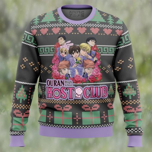 Ouran High School Alt Ugly Christmas Sweater