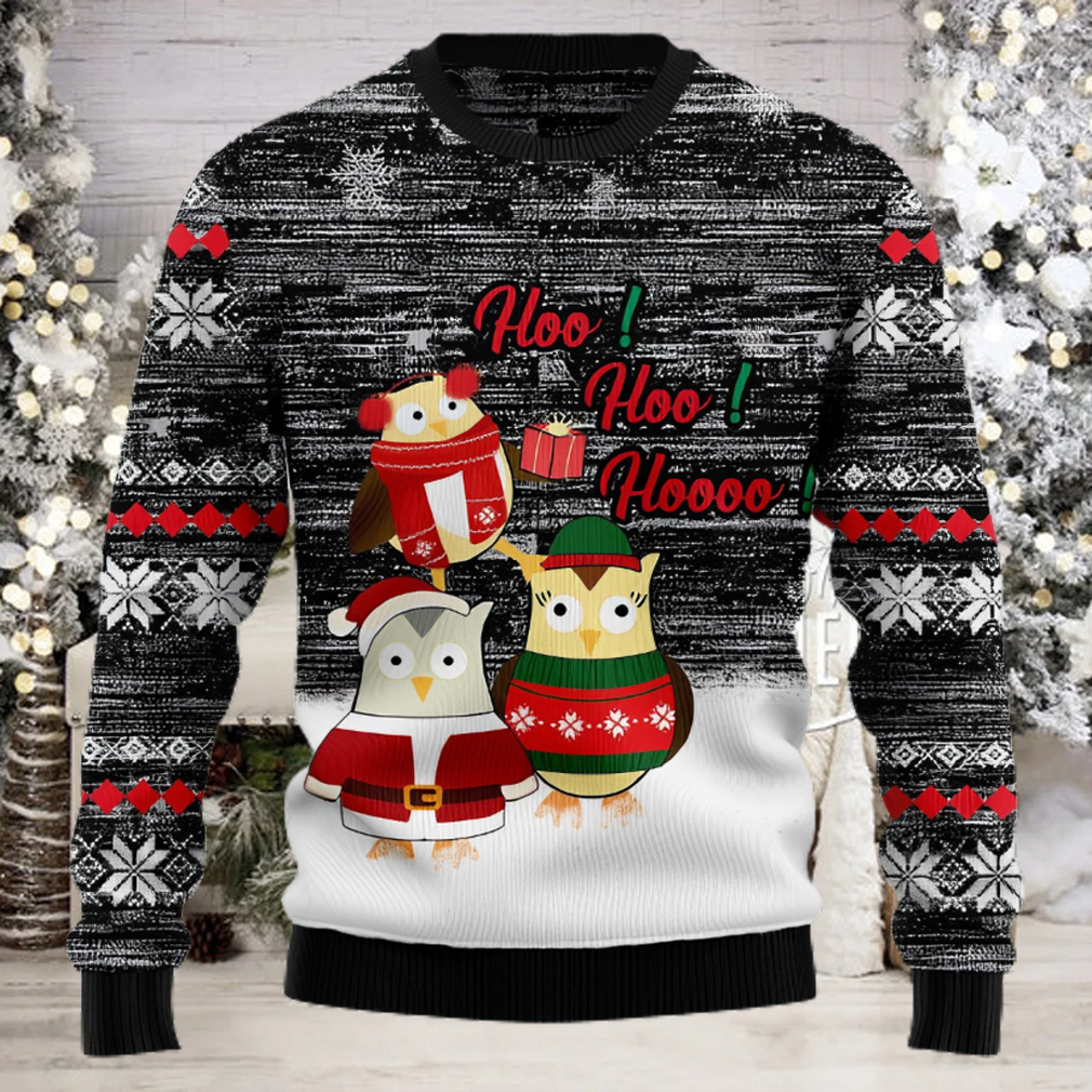Owl Hoo Hoo Hoooo Cute Owl Ugly Christmas Sweater Owl Hoo Hoo Hoooo Cute Owl Ugly Christmas Sweater