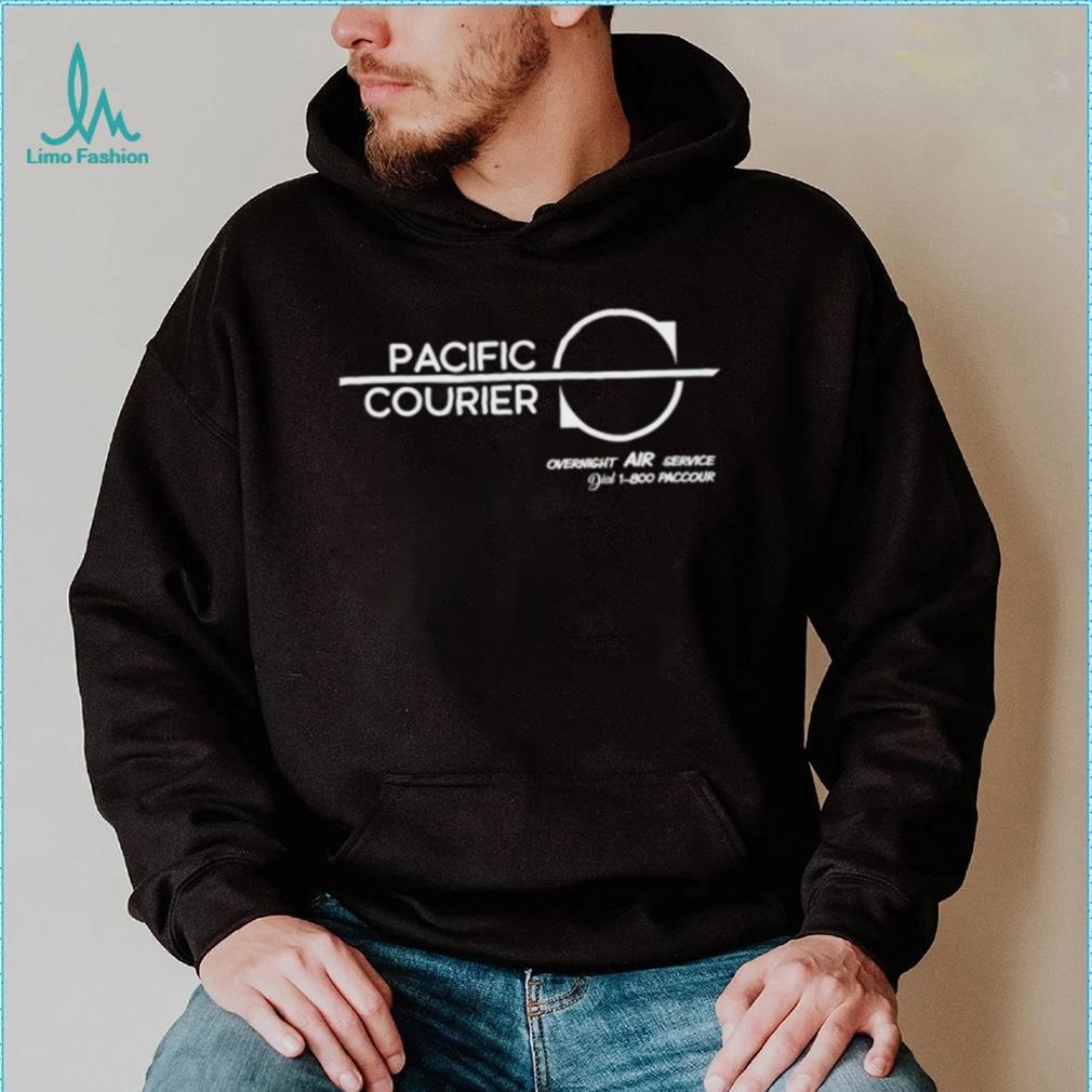 Pacific Courier overnight air service logo shirt Pacific Courier overnight air service logo shirt