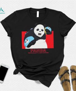 Panda Wants To Punch A Zebra Someday Jujutsu Kaisen Shirt