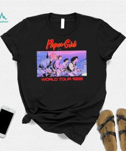 Paper girls world tour 1988 shirt