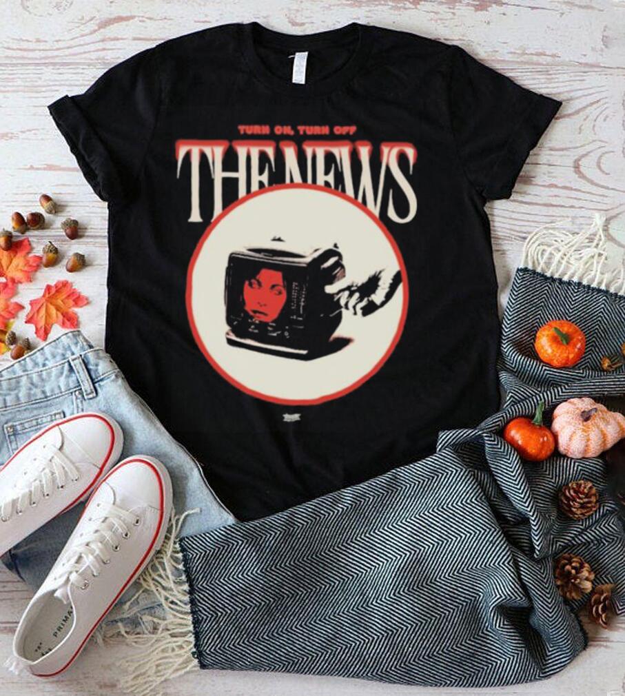 Paramore turn on turn off the news eleanor osada shirt Paramore turn on turn off the news eleanor osada shirt