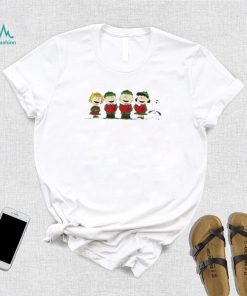 Peanuts Gang Christmas Caroling Apparel Shirt