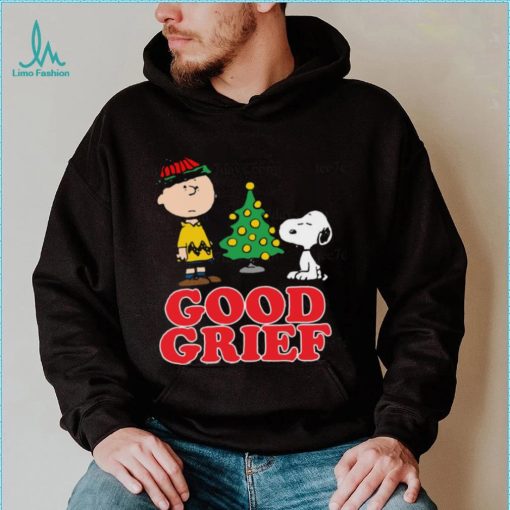 Peanuts good grief Charlie brown holiday shirt