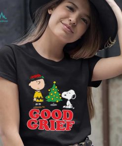 Peanuts good grief Charlie brown holiday shirt