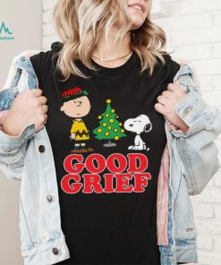 Peanuts good grief Charlie brown holiday shirt