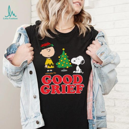 Peanuts good grief Charlie brown holiday shirt