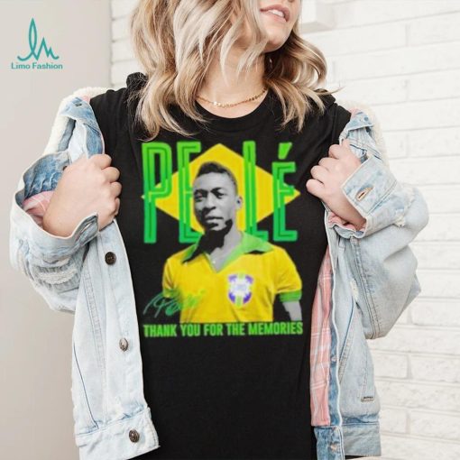 Pele 1940 2022 thank you for the memories signature shirt