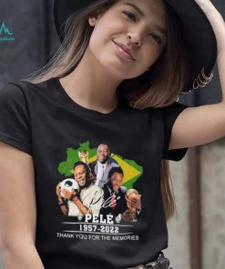 Pele 1957 – 2022 Thank You For The Memories T Shirt