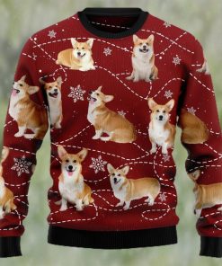 Pembroke Welsh Corgi Xmas Dog Lover Ugly Christmas Sweater