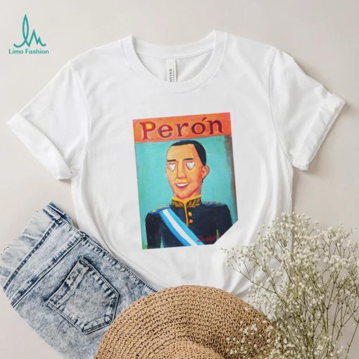 Peron and hearts paint shirt